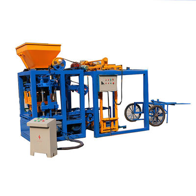 품질  QT4-24B Concrete Lego Semi Automatic Block Machine Manufacturing Machine 공장